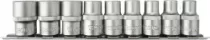 Набор головок торцевых Thorvik S13S139SM (1/2"DR на держателе, внешний TORX®, E10-E24, 9 предметов)